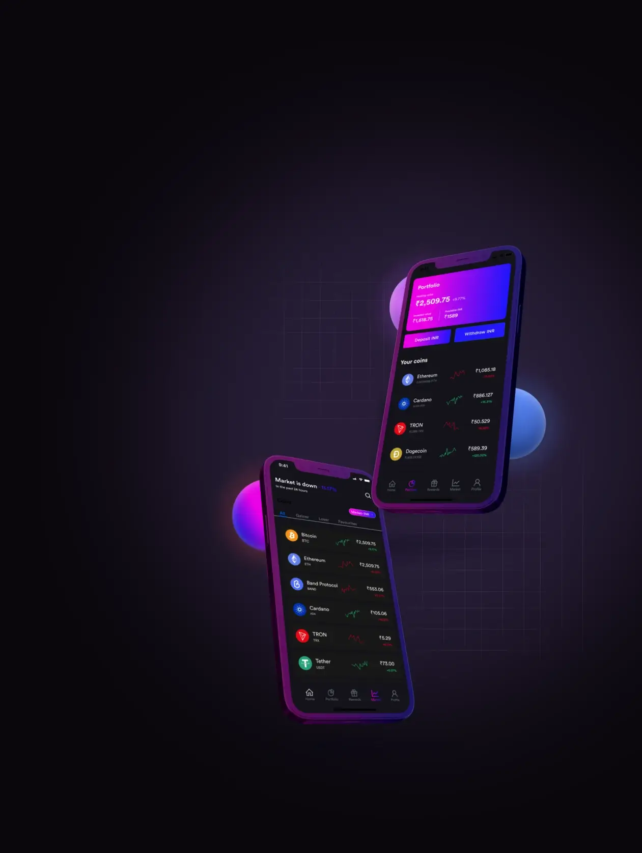 Immediate Icelet - Sign up or "Register Now"